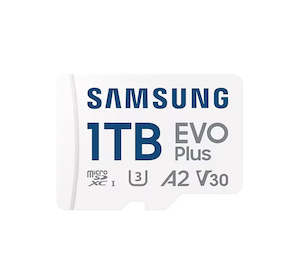 Microsd Cards: Samsung EVO Plus 1TB microSD Card with Adapter 10Yr Wty
