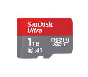 Microsd Cards: SanDisk Ultra 1TB microSD Card with Adapter