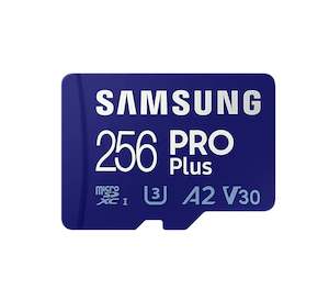 Microsd Cards: Samsung PRO Plus 256GB microSD Card with Adapter
