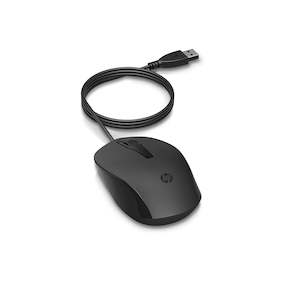 Mice: HP 150 240J6AA USB Wired Mouse - Black