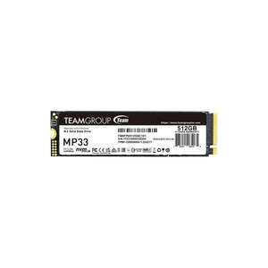 Ssds: TeamGroup MP33 512GB M.2 NVMe SSD