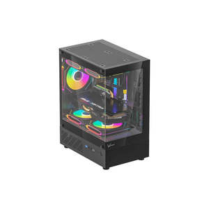Cases: Formula V Line Crystal Z1CM Plus Black AR mATX Mini Tower Case