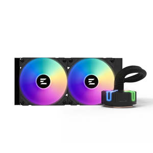 Cooling: Zalman Reserator5 Z24 240mm ARGB AIO Liquid Cooler w/ Dual 120mm Fan