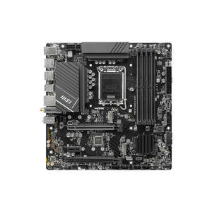 Motherboards: MSI PRO B760M-A WIFI mATX LGA 1700 Motherboard