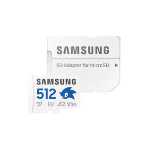 Microsd Cards: Samsung PRO Plus Sonic the Hedgehog 512GB microSD Card with Adapter
