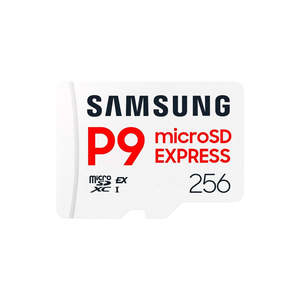 Microsd Cards: Samsung P9 Express 256GB microSD Express Card