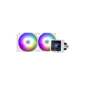 Liquid Cooling: Zalman Alpha2 DS 24 ARGB White 240mm AIO Liquid Cooler