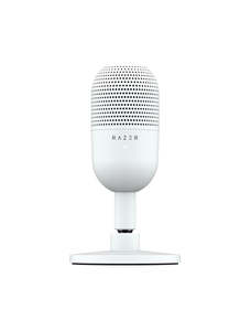 Audio: Razer Seiren V3 Mini Ultra-Compact Condenser Microphone - White