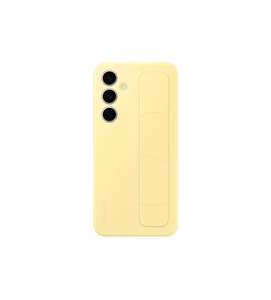 Phone Cases: Samsung Galaxy S24 FE Standing Grip Case - Yellow