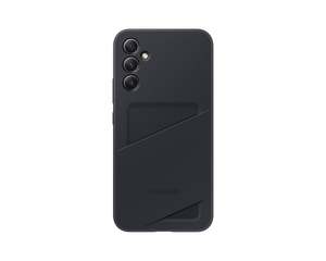 Phone Cases: Samsung Galaxy A34 5G Card Slot Case - Black