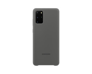 Phone Cases: Samsung Galaxy S20+ Silicone Cover - Grey