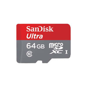 Microsd Cards: SanDisk Ultra MicroSD 64GB Memory Card with SD Adapter