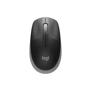 Logitech M190 Full Size Wireless Mouse - Charcoal