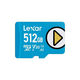 Lexar PLAY BLUE 512GB microSD Card