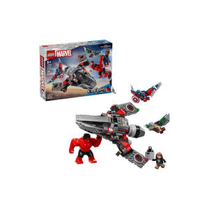 LEGO Marvel 76292 Captain America vs. Red Hulk Battle