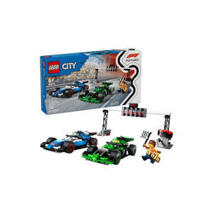 Lego: LEGO City 60474 F1 Grid with VCARB & Sauber Race Cars