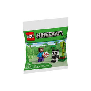 Lego: LEGO Minecraft 30672 Steve and Baby Panda