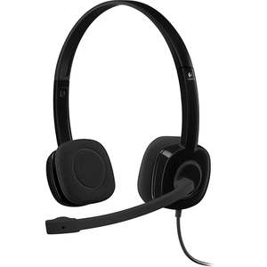 Audio: Logitech H151 Headset - Black