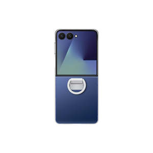 Samsung Galaxy Z Flip7 Ring Case (Silicone) - Clear
