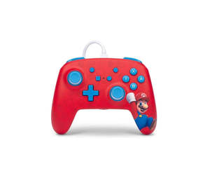 PowerA Enhanced Wired Controller for Nintendo Switch (Woo-hoo! Mario)