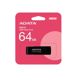 ADATA UC310 64GB USB 3.2 Flash Drive - Black