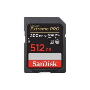 Microsd Cards: SanDisk Extreme Pro 512GB SD Card