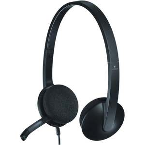 Audio: Logitech H340 USB Headset - Black