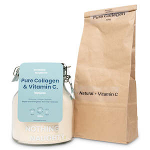 Collagen Powder 1: Pure Collagen - 500g Refill Bag