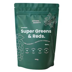 Fruit And Vegetable Powders: Premium Super Greens & Reds 300g