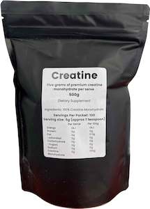 Creatine Monohydrate Supplement 500g
