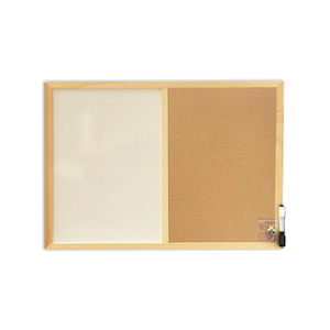 Products: ECONOMY COMBIBOARD Whiteboard + Corkboard