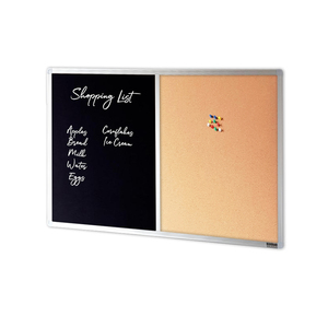Products: COMBIBOARD Chalkboard + Corkboard Aluminium Frame