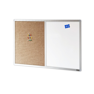 Products: COMBIBOARD Whiteboard + Hessian Aluminium Frame