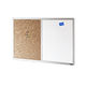 COMBIBOARD Whiteboard + Hessian Aluminium Frame