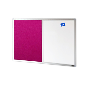 Products: COMBIBOARD Whiteboard + Premium Fabric Aluminium Frame