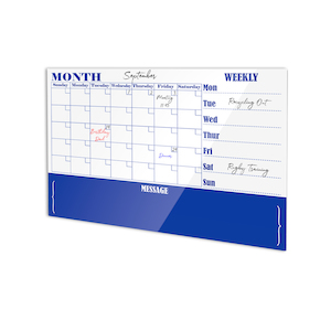 Products: MONTHLY PLANNER Magnetic Glassboard 1200 x 900mm