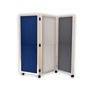 MOBILE DISPLAY SCREEN-CONCERTINA 3 Sections Standard Fabric