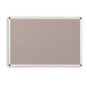 Pinboard Aluminium Frame 600 x 900mm Felt Grey