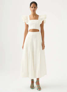 Aje | Vanades Frill Midi Set