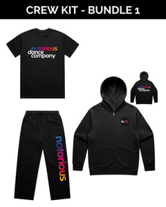 Crew Kit - Bundle 1 (with Zip Up) Notorious Dance Co