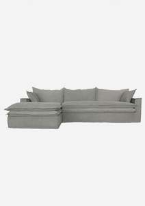 Sofas Daybeds: Portia Chaise | Grey