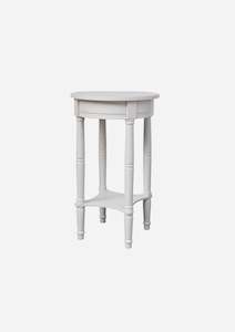 Side Tables: Mabel Round Accent Table