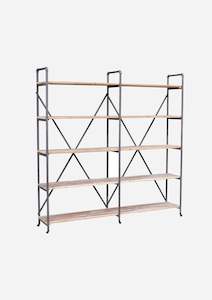 Cabinets Bookshelves: Conrad Double Bookshelf