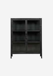 Cabinets Bookshelves: Monroe Short Glass Cabinet