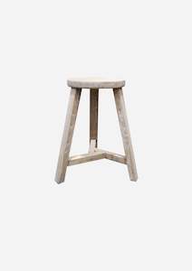 Clare Natural Antique Stool
