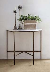 Half Round Wall Table