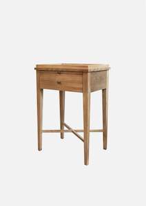 Bedside Tables: Saskia Bedside | Natural Brown