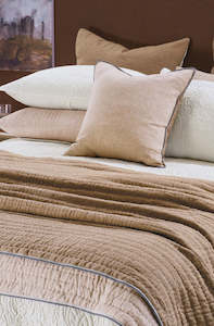 Comforters Coverlets: Appetto Sepia Coverlet