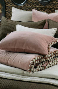 Comforters Coverlets: Cerchio Pink Clay Comforter