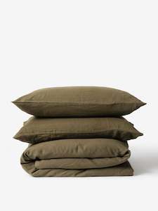 Duvet Covers: Ivy Linen Duvet Cover
